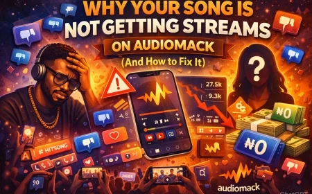 Why Your Song Is Not Getting Streams on Audiomack (And How to Fix It)