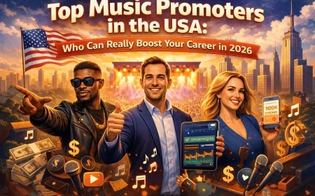 Top Music Promoters in the USA: Who Can Really Boost Your Career in 2026
