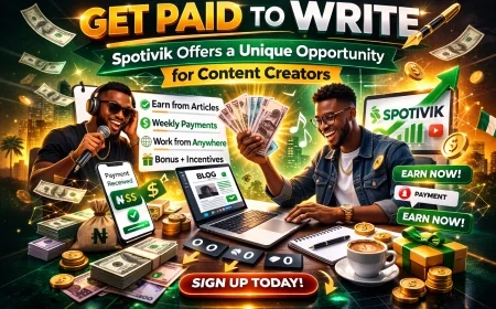 Get Paid to Write: Spotivik Offers a Unique Opportunity for Content Creators
