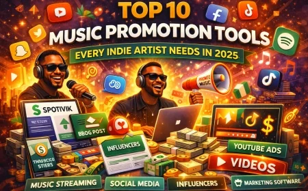 Top 10 Music Promotion Tools Every Indie Artist Needs in 2025