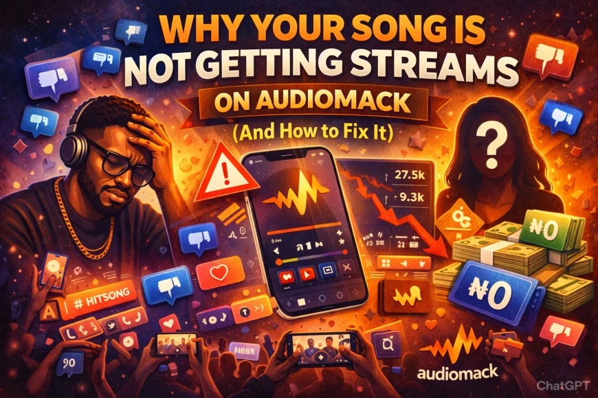 Why Your Song Is Not Getting Streams on Audiomack (And How to Fix It)