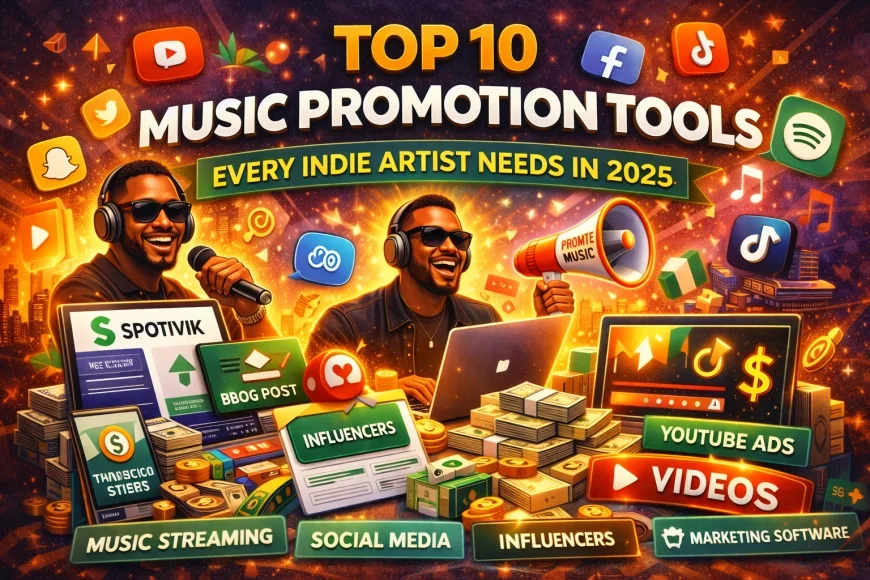 Top 10 Music Promotion Tools Every Indie Artist Needs in 2025