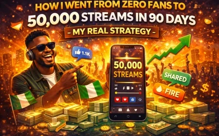 How I Went From Zero Fans to 50,000 Streams in 90 Days – My Real Strategy