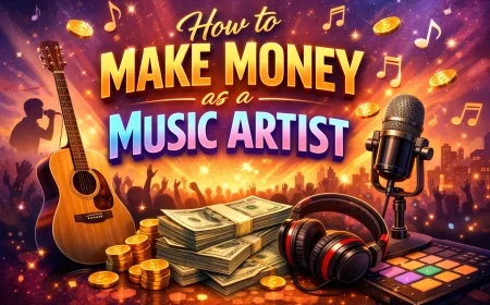 How to Make Money as a Music Artist in 2025 (100$ Per A Month)