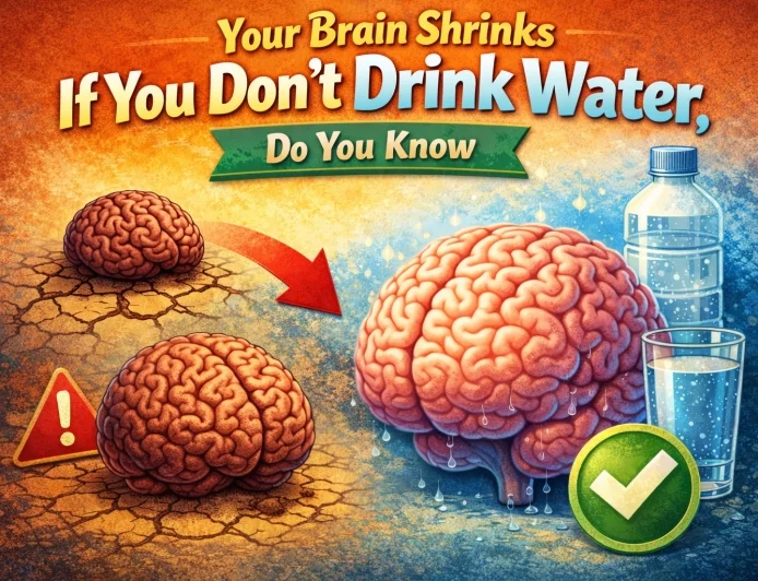 Your Brain Shrinks If You Don't Drink Water, Do You Know