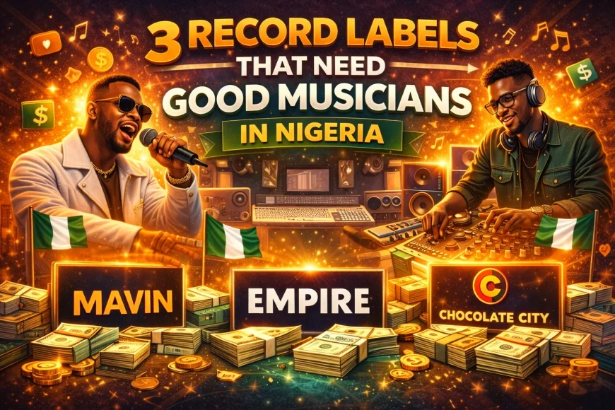 3 Record Label That Need Good Musician In Nigeria