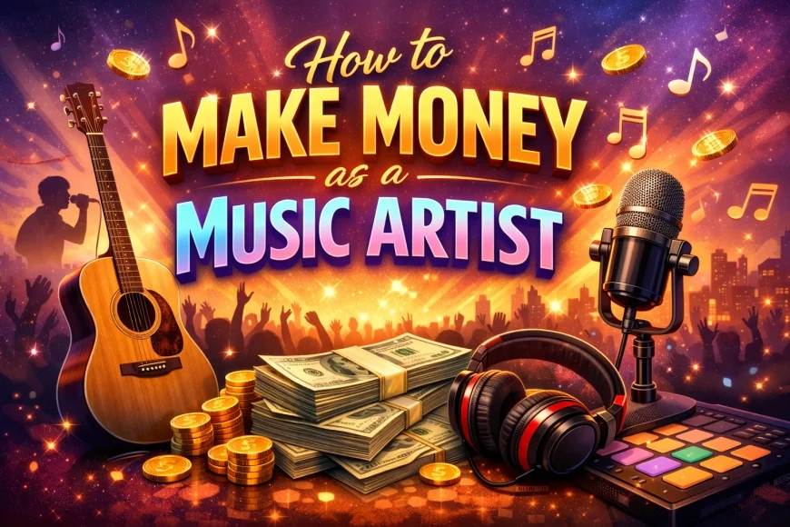 How to Make Money as a Music Artist in 2025 (100$ Per A Month)