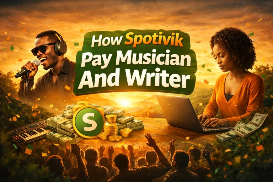 How Spotivik Pay Music Artist And Writer