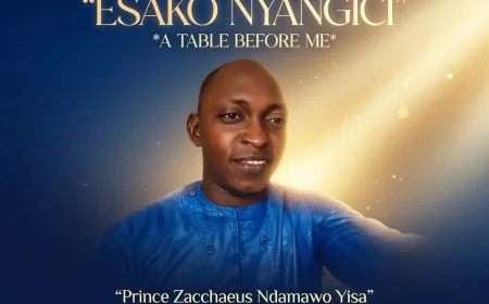 ESAKO NYANGICI, "A table before me " by Prince Zacchaeus Ndamawo Yisa